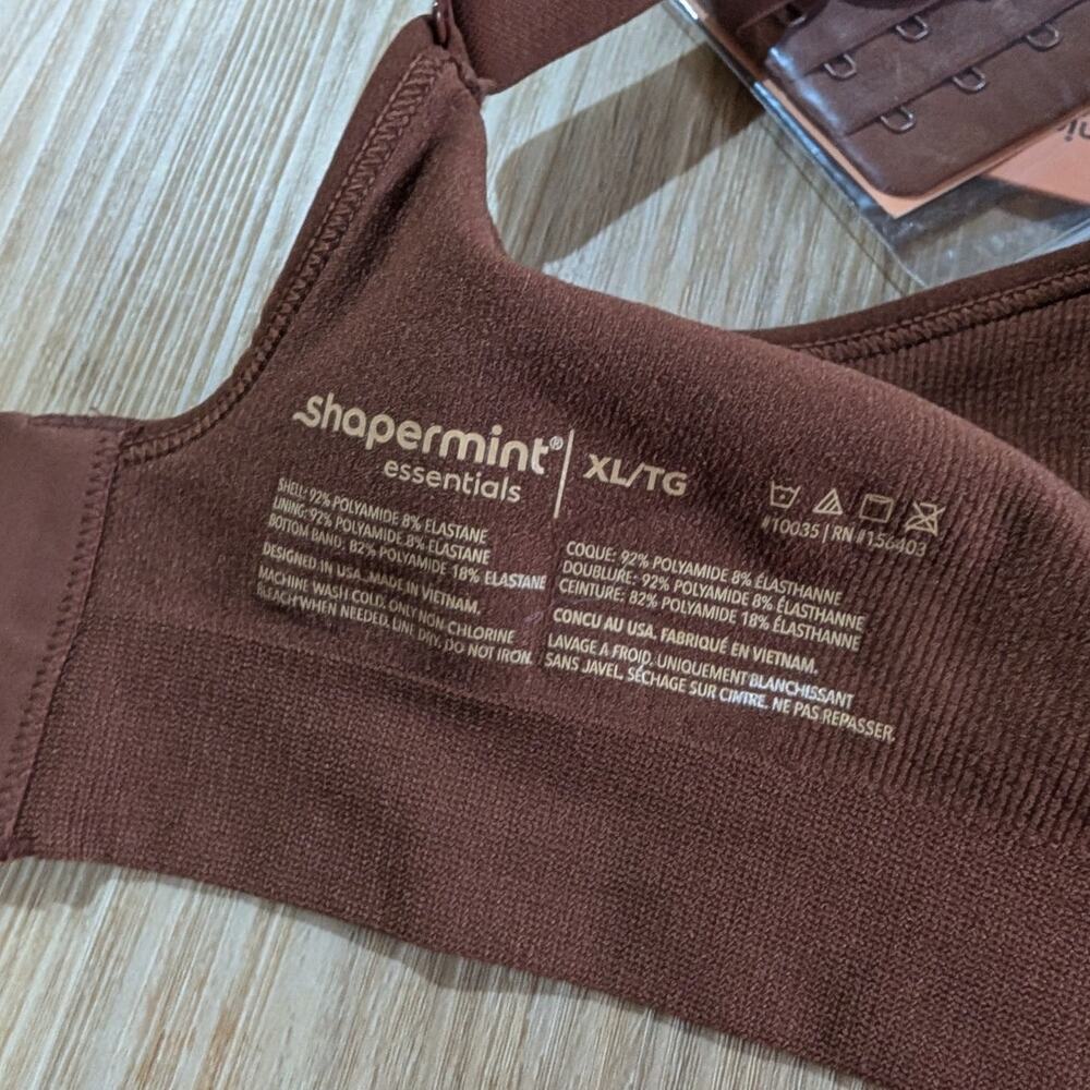 Shapermint | NWT Sweetheart Wireless Contour Bra | Women's XL - Picture 5 of 6